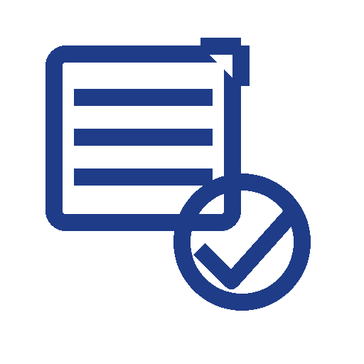 icon dokument check safe